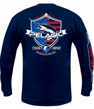 PELAGIC PATRIOT MARLIN LONG SLEEVE
