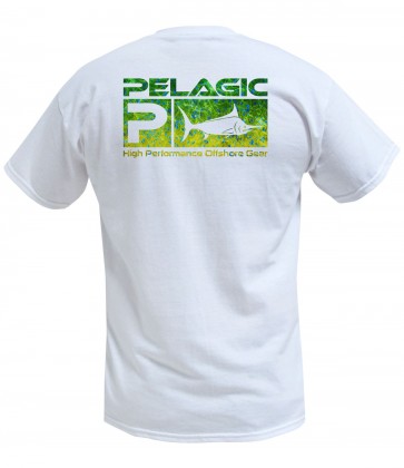 PELAGIC DELUX PRINT TEE DORADO HEX