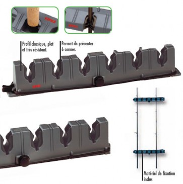 RAPALA LOCK AND HOLD ROD RACK 
