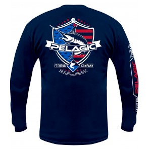 PELAGIC PATRIOT MARLIN LONG SLEEVE