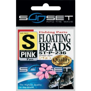 SUNSET FLOATING BEADS PINK